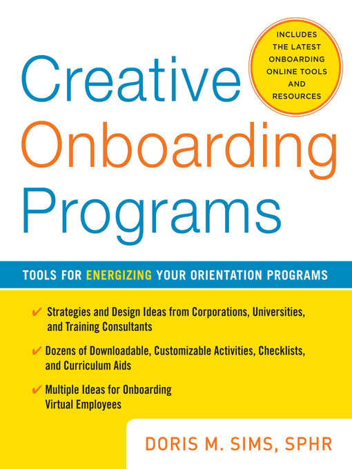 Cover image for Creative Onboarding Programs